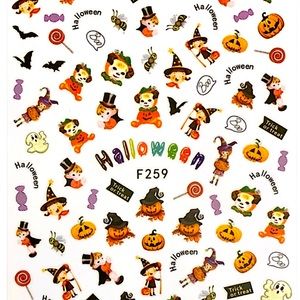 💌BO/GO$4 Halloween Nail Sticker Decals